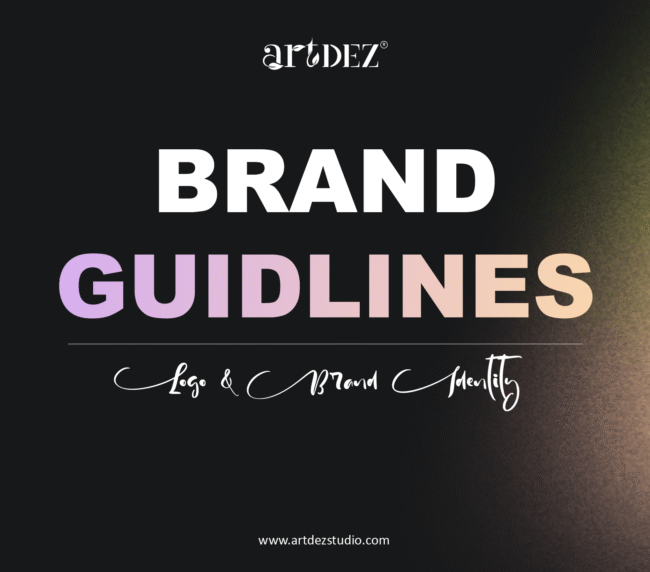 Artdez Brand guideline main banner