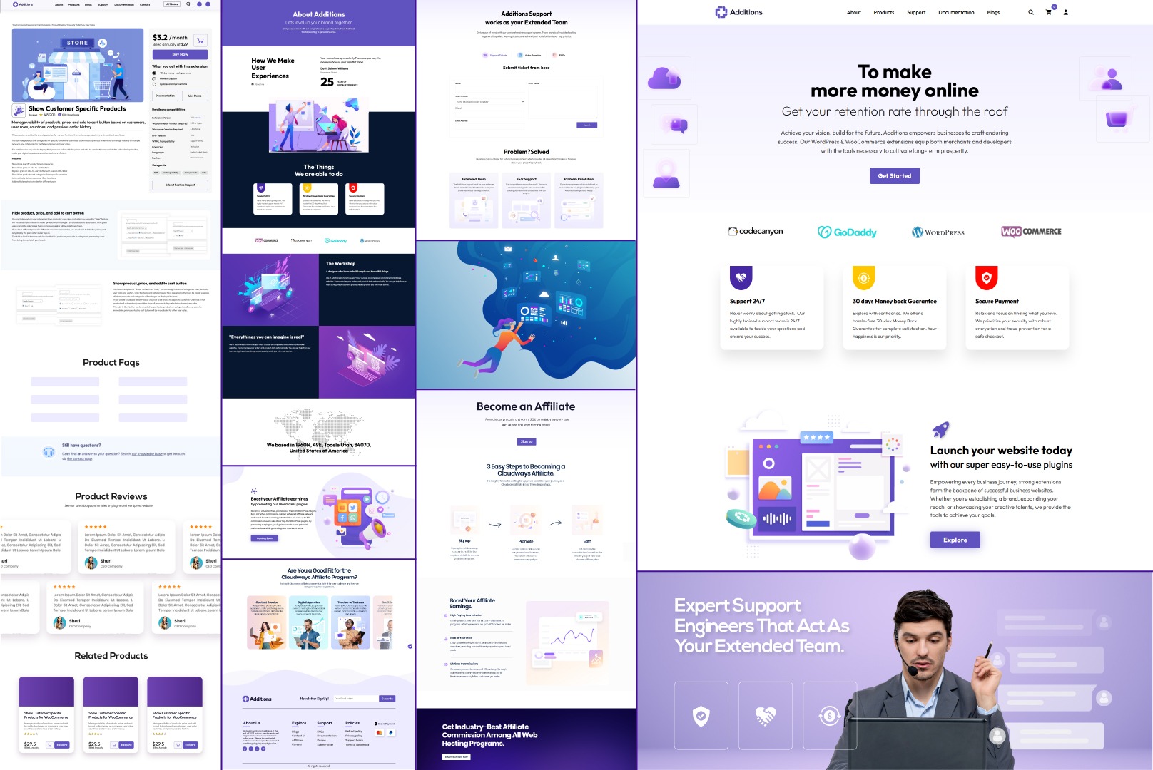 Minimal E-commerce Website Design